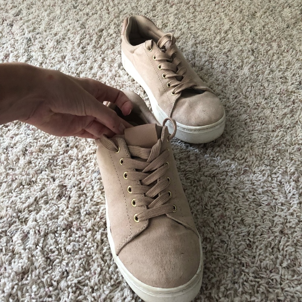 H&M Pink suede shoes!